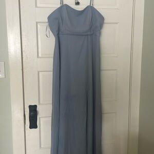 Birdy Grey blue bridesmaid dress